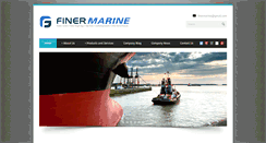 Desktop Screenshot of finermarine.com